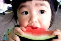 夏天吃瓜小孩头像,吃瓜小孩的欢乐时光