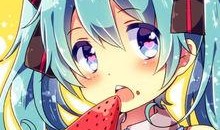 吃瓜少女头像动漫,动漫头像中的甜蜜诱惑