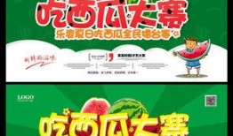 蒙眼吃瓜规则展板